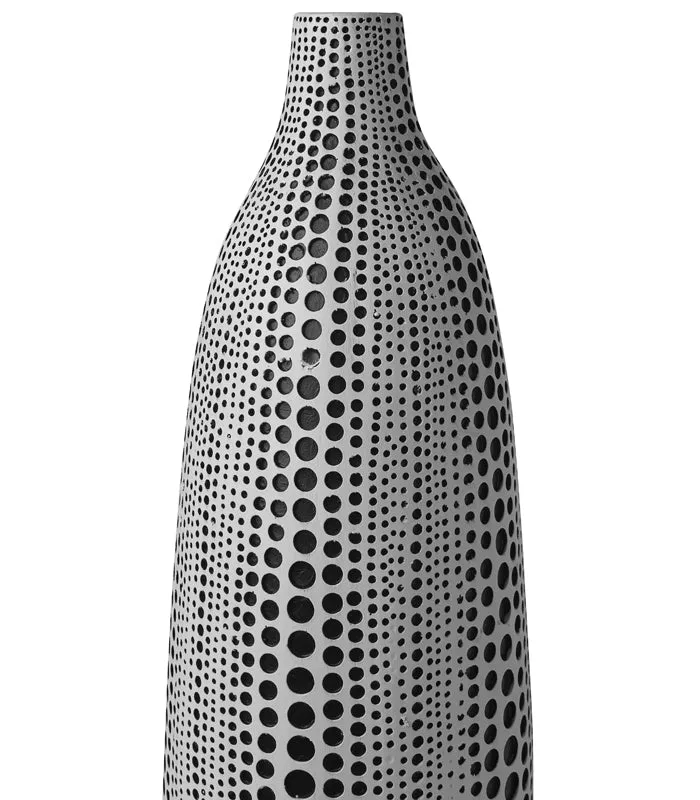 Polka White Vase