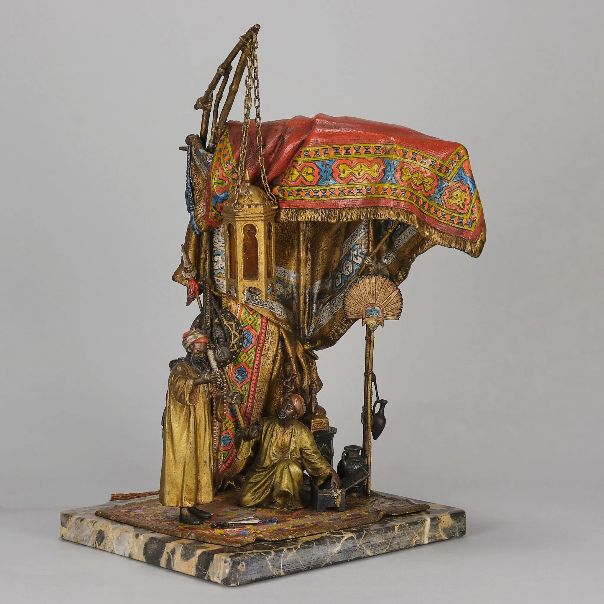 "Tradesman Lamp" by Anton Chotka for the Bergman Foundry