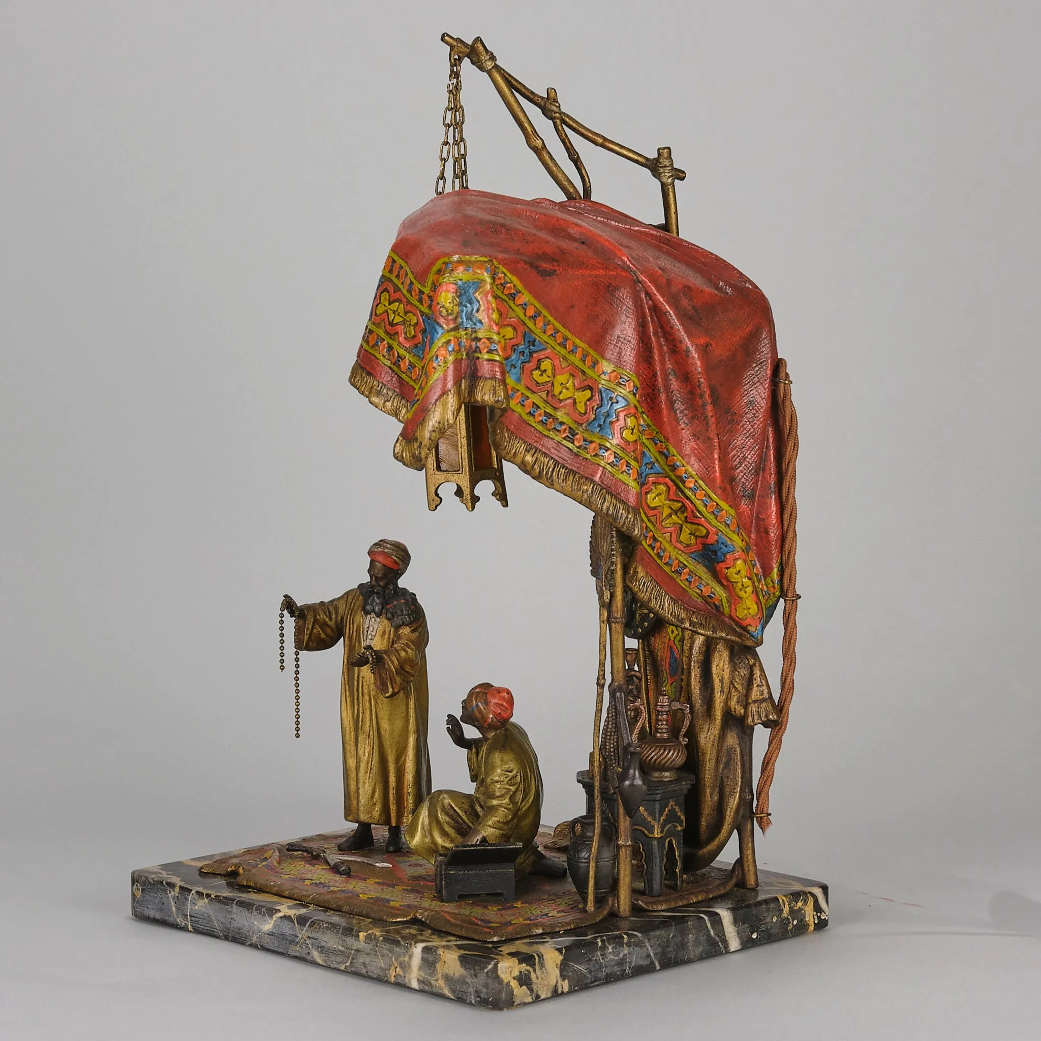"Tradesman Lamp" by Anton Chotka for the Bergman Foundry