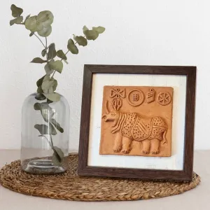 Replica Terracota Harappan Rhinoceros Seal