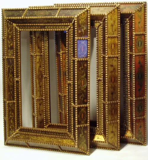 Reverse Painted Mirrors Rectangular
