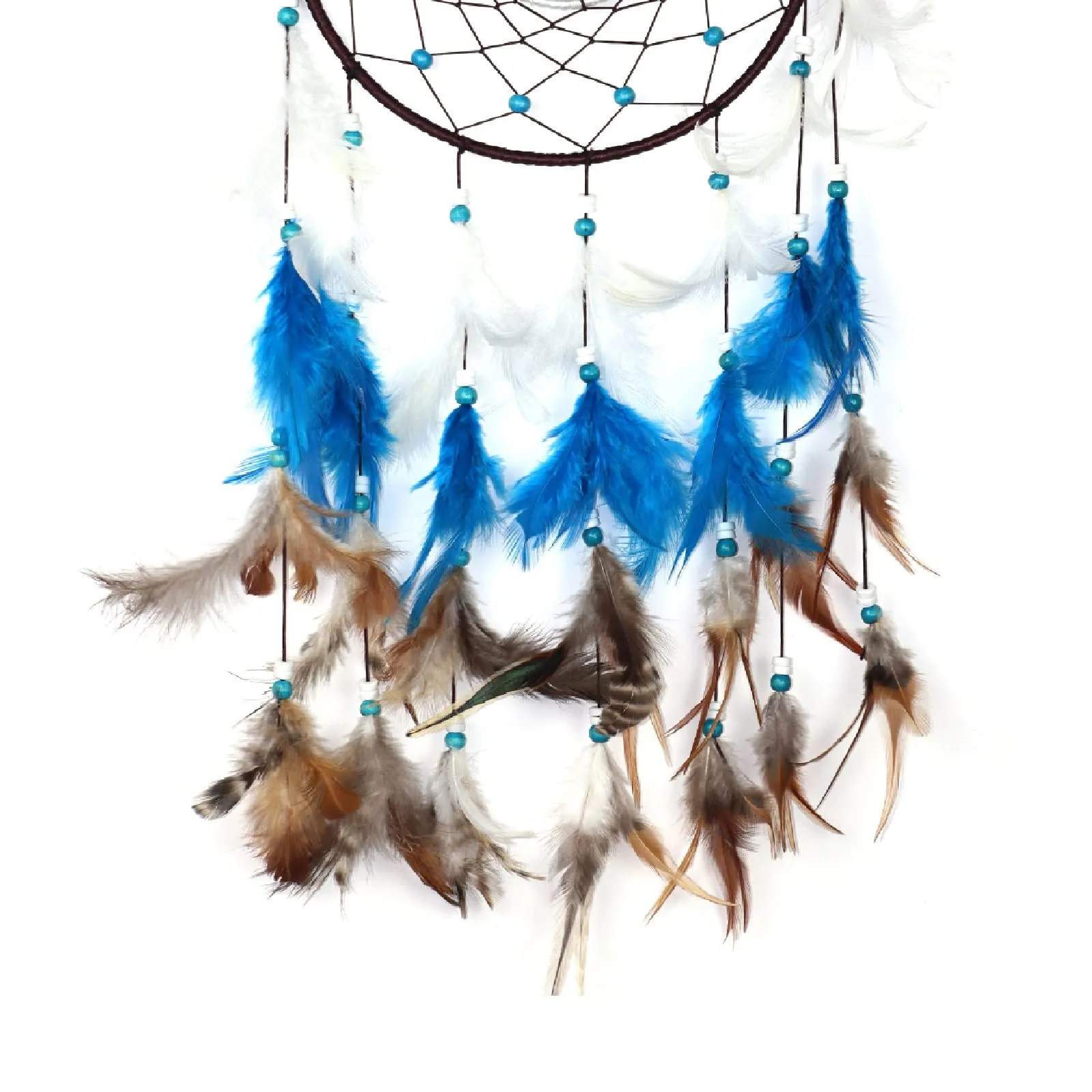 RPH Handicrafts Dream Catcher for Bedroom | Wall Hanging Home Décor | Gift and Decoration Long Size 16 x 20 cm (Design A)