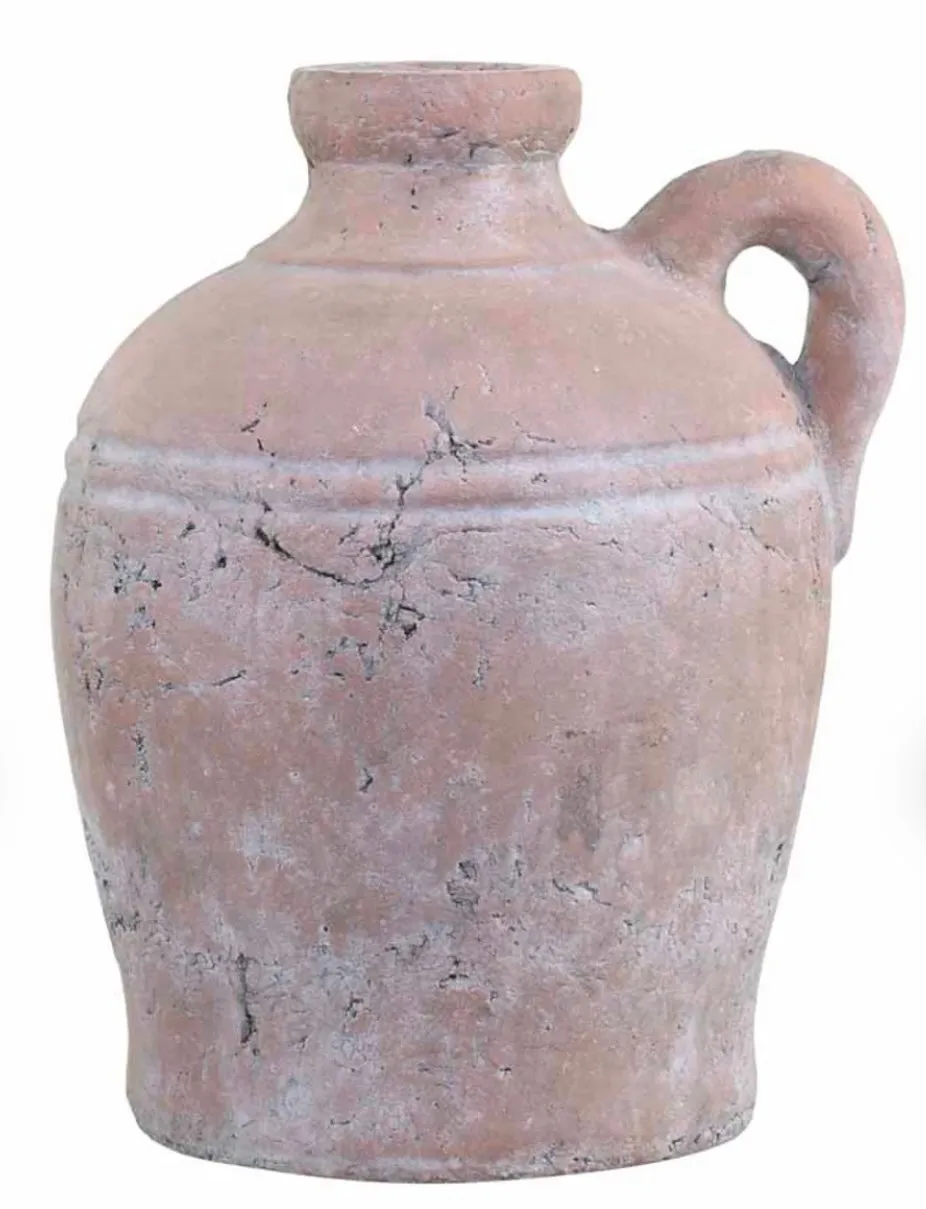 Scandi Terracotta Bottle/ Jug with Handles( two sizes)