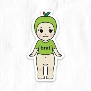 Sticker - Green Apple Angel
