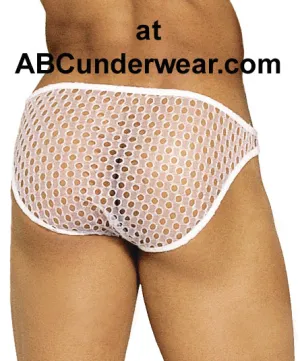 Stylish and Innovative Men's Thong with Ventilation Features