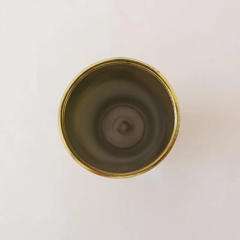 Tall Gold 7'' Mint Julep Plastic Cup