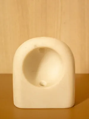 The Naked Vase White