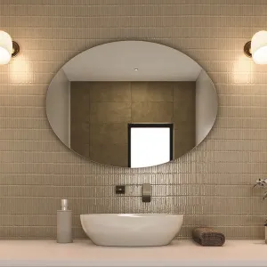 Thermogroup Oval Polished Edge Mirror