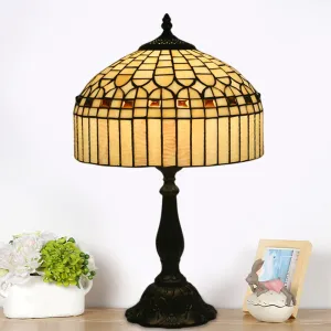 Tiffany Style Beige Glass Nightstand Light"

Note: It is important to keep the keywords "Tiffany style" and "nightstand light" in the title for SEO purposes.
