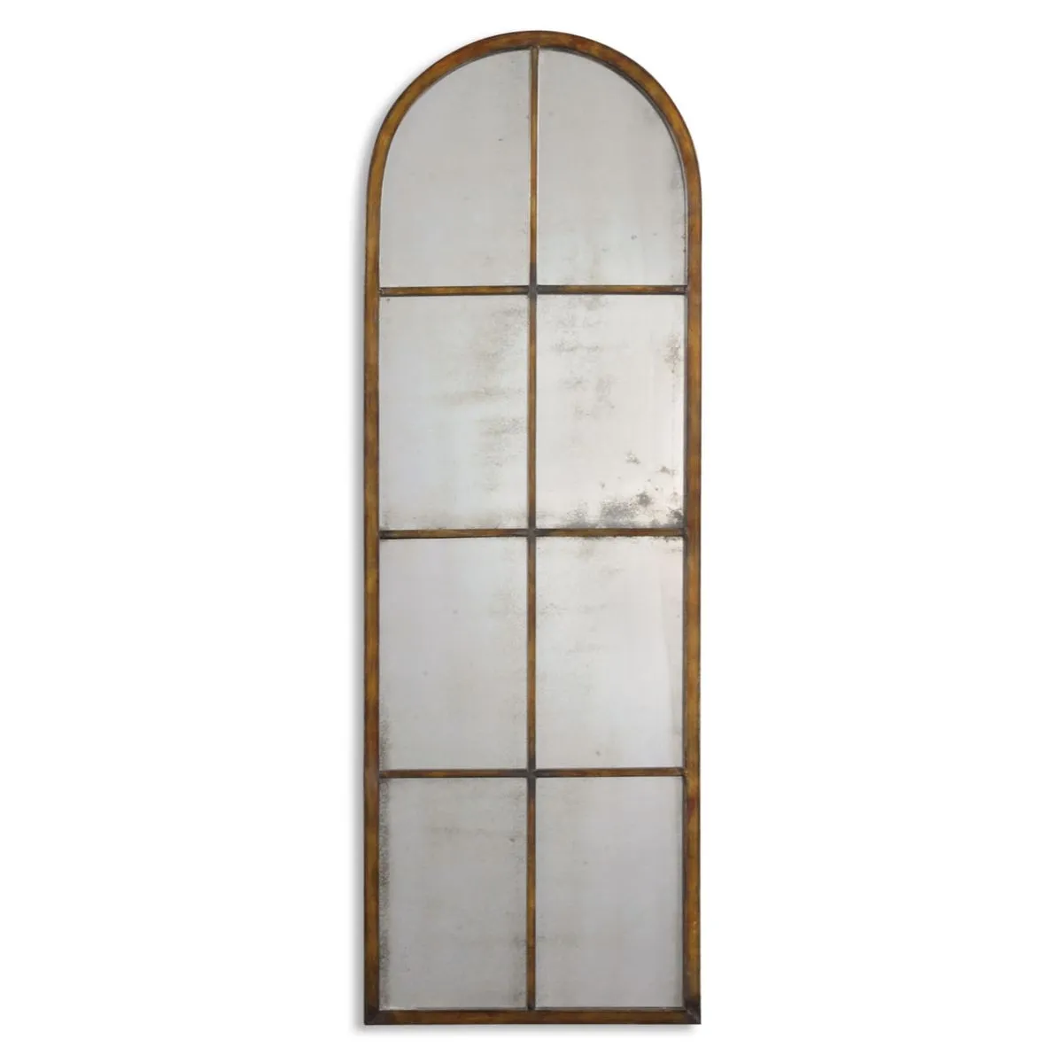 Uttermost Amiel Arched Brown Mirror
