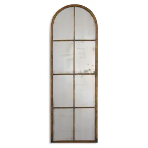 Uttermost Amiel Arched Brown Mirror