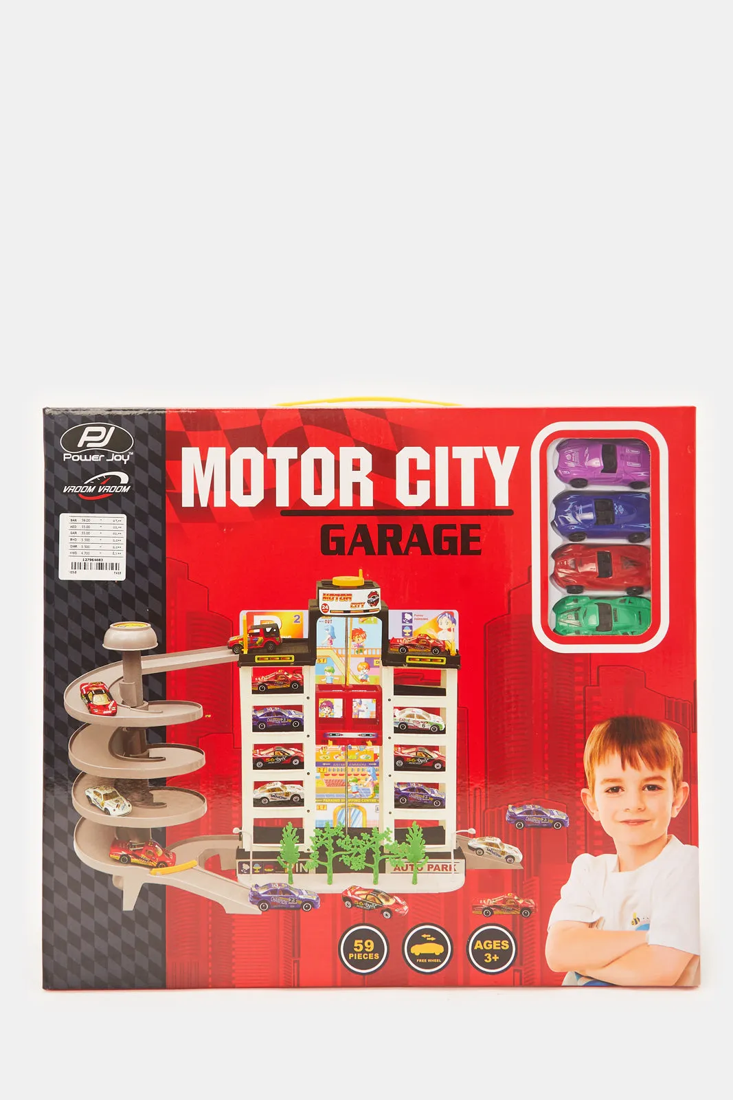 Vroom Motor City Garage Red Cars