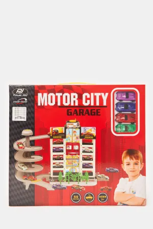 Vroom Motor City Garage Red Cars