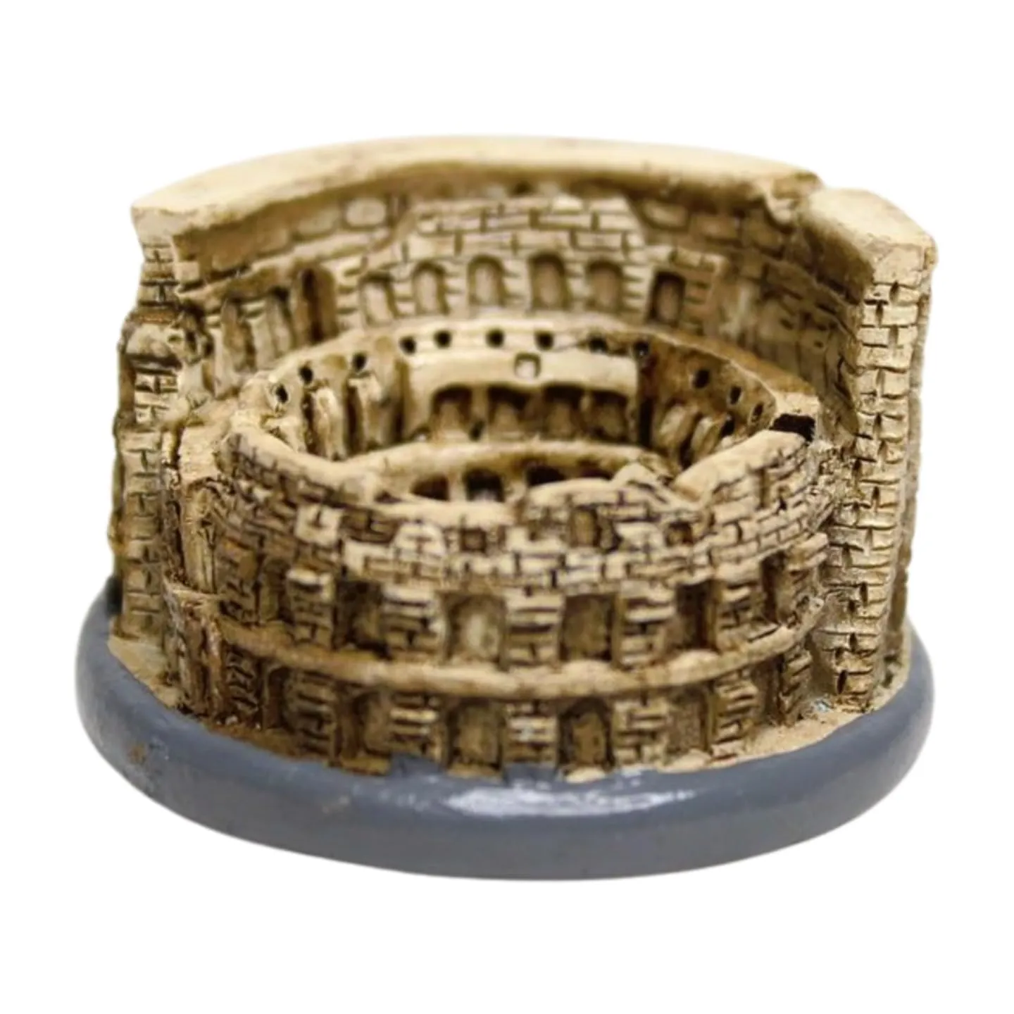 Wonderland ( Set of 2 Resin Miniature Building Wonder of The World Model (Style 04)