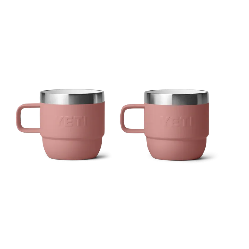 Yeti Rambler 6 Oz Stackable Mug Sandstone Pink