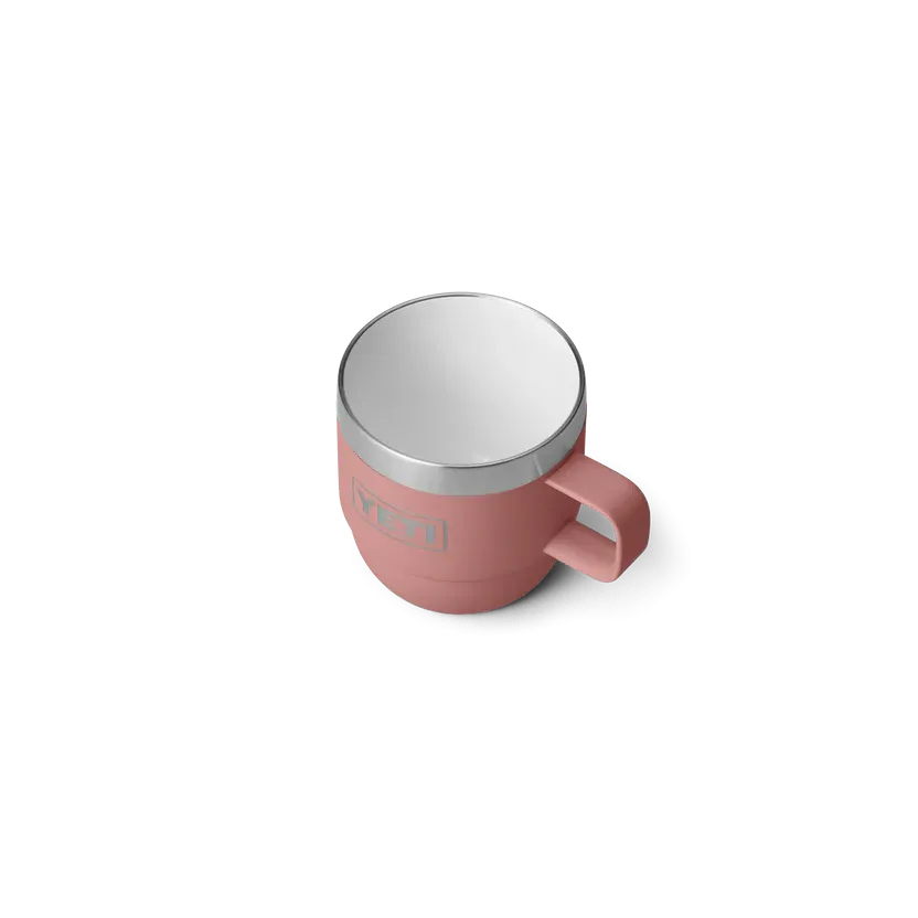 Yeti Rambler 6 Oz Stackable Mug Sandstone Pink