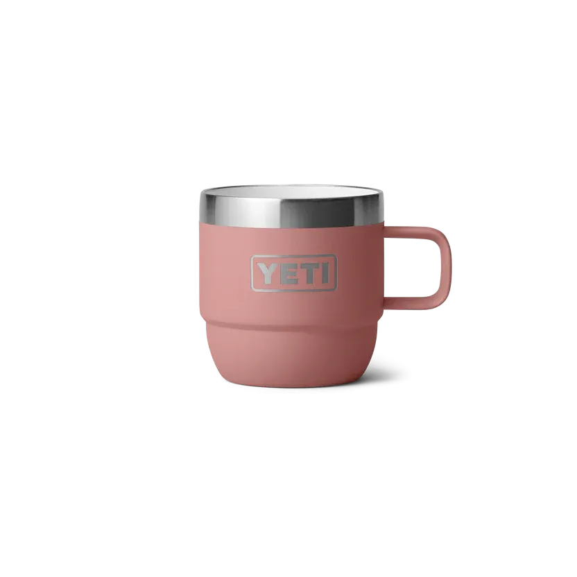 Yeti Rambler 6 Oz Stackable Mug Sandstone Pink
