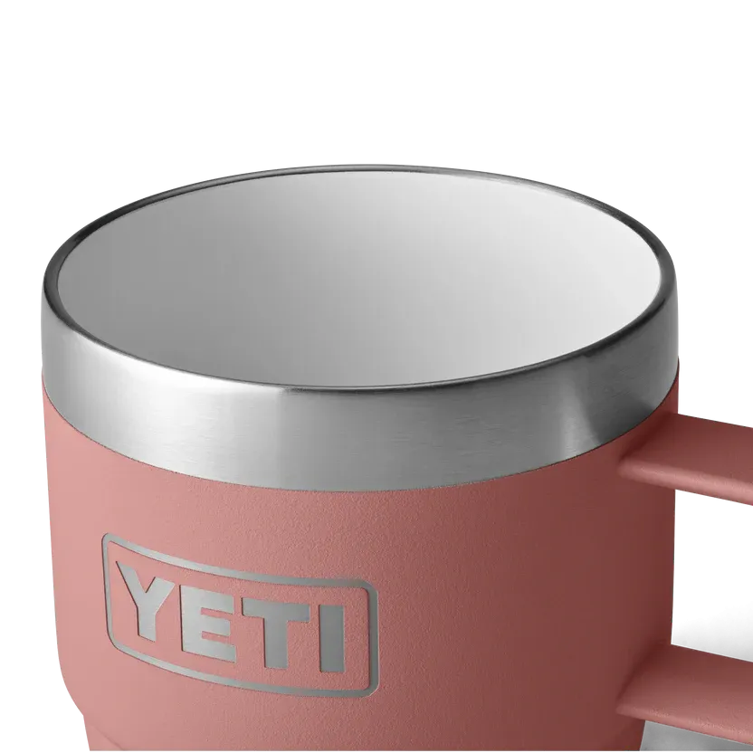 Yeti Rambler 6 Oz Stackable Mug Sandstone Pink